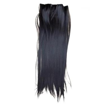 Imagem de Aplique Tic Tac de Cabelo Orgânico 70cm 150g – Textura Natural Similar ao Cabelo Humano (1/33_LISO)