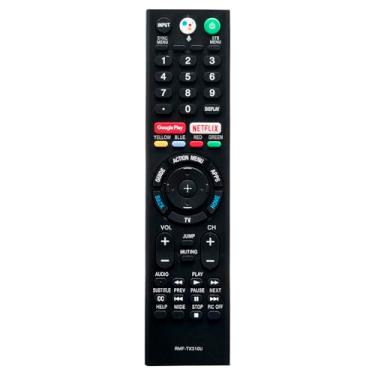 Imagem de RMF-TX310U Controle remoto substituído por voz adequado para Sony TV KD-55X750F KD-65X750F KD-49X750F XBR-43X800G XBR-75X850F XBR-85X900F XBR-65Z9F XBR-65X900F