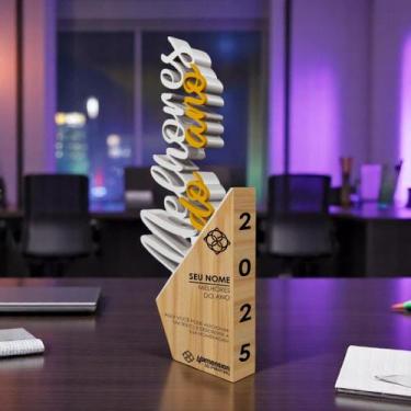 Imagem de Troféu Melhores do Ano - Torre inclinada - 4 Dimension, 25 unidades