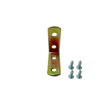 Imagem de 20x Cantoneira móveis bicromatizada em "L" 2 ½ polegadas- (6,35cm) - h