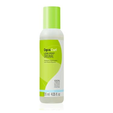 Imagem de Shampoo Higienizador DevaCurl Low-Poo Sem Espuma 120ml