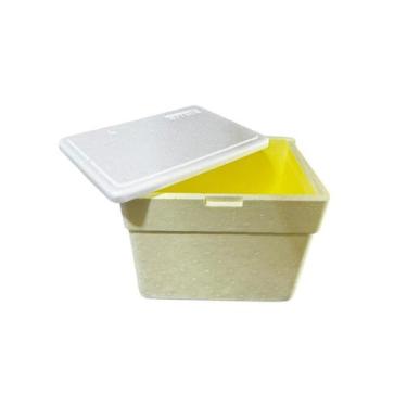 Imagem de Caixa Térmica Isopor 8 Litros Para Refrigerante Cerveja - Isoterm