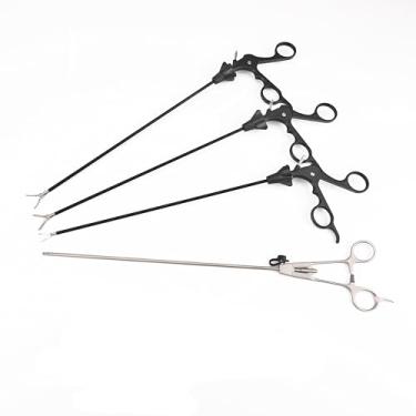 Imagem de Simulador de Treinamento Laparoscópico Instrumentos de Prática (Maryland, Grasper, Tesoura Laparoscópica, Porta-agulhas) (O-type)