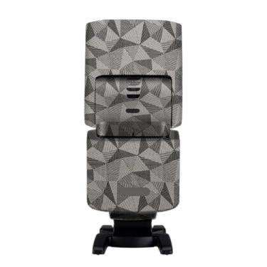 Imagem de Para Sony HVL-F46RM Câmera Flash Strobe Skin Vinil Wrap Filme Protetor Protetor Revestimento Acessórios de Fotografia HVL-F46RM (Triângulo Titânio)