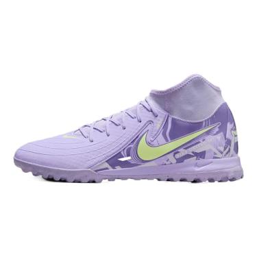 Imagem de Nike Tênis de futebol de cano alto United Phantom Luna 2 Academy TF (HF1599-500, ágata roxa/pouco volt), Ágata roxa/pouco volt, 39