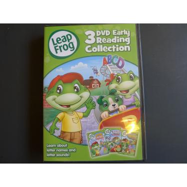 Imagem de Leapfrog 3 Dvd Early Learning Collection - Letter Factory / The Amazing Alphabet Amusement Park / Scout & Friends Phonics Farm