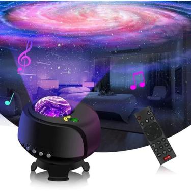 Imagem de Projetor Galaxy Lights FLITI Galaxy Star com nebulosa e música