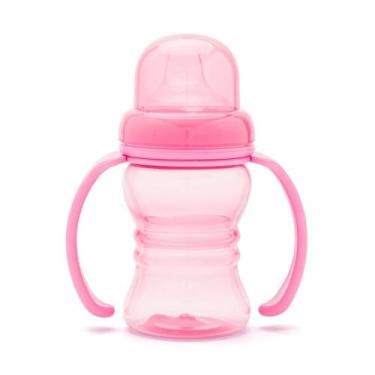 Imagem de Copo Lolly Clean com Bico de Silicone 150ml Rosa