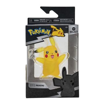 Imagem de Pokemon - Boneco De Batalha Translúcida De 8Cm - Pikachu