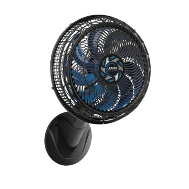 Imagem de Ventilador de Parede Arno X-TREME VE9P 40cm 160W 9 Pás Silencioso Preto e Azul