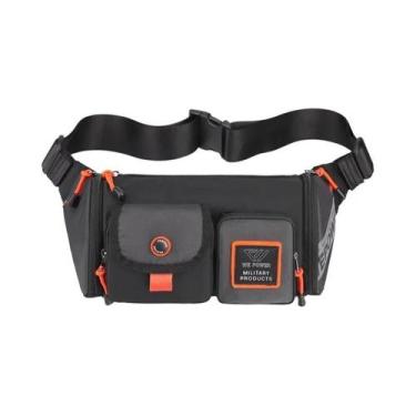 Imagem de Pochete Masculina De Nylon À Prova D'água, Multiuso, Para Viagens, Esc