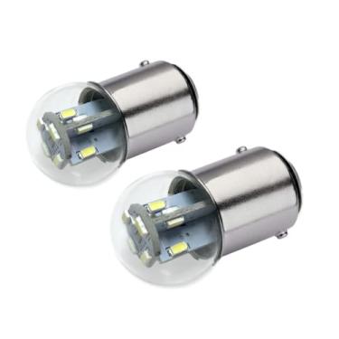 Imagem de Aero-Lites.com #90 Lâmpada Miniatura LED Substituição | 12/14 Volt AC/DC | Estilo Base: BA15D | Substitui lâmpadas de filamento: #90, #68, #96, #1178