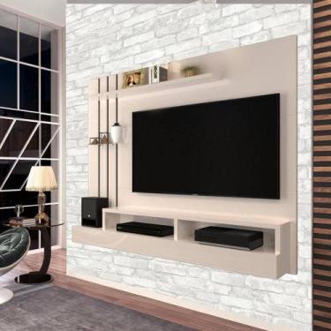 Imagem de Papel De Parede Adesivo Tijolo Pedra Branca Rústico 300x52cm - Lcg Ele