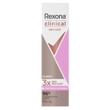 Imagem de Rexona Antitranspirante Aerosol Clinical Classic 150Ml (A Embalagem Pode Variar)