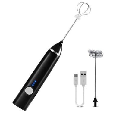 Imagem de Misturador Bebidas Ovos Portátil Recarregável Mini Mixer 2 - Higa