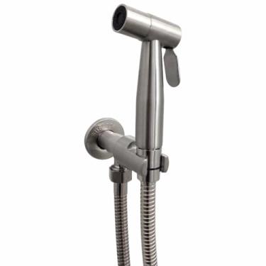 Imagem de DUCHA HIGIENICA INTELIGENTE 120 CM INOX CHUVEIRINHO GATILHO 3 POSICOES LUXO FLVX HIDRO