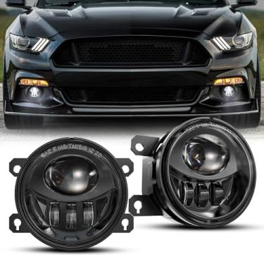 Imagem de BICYACO Conjunto de faróis de neblina LED para Honda Civic Sedan 2013-2021, Accord 2013-2015, ajuste 2015-2020, HR-V 2019-2020, Ford Fusion, Explorer, Focus, Mustang, DOT (um par)