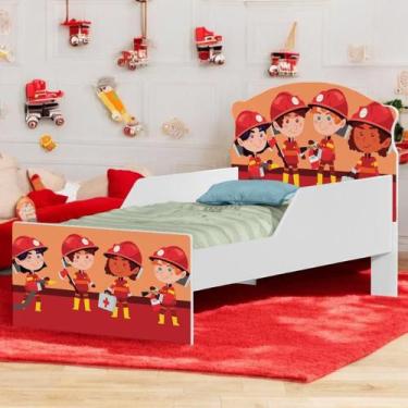Imagem de Cama Infantil Tick BOMBEIROS QUARTEL - CASA H