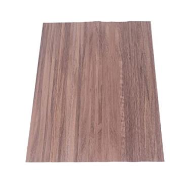 Imagem de ZJchao Piso de Casa de Bonecas, Mobiliário de Boneca de House Wallpapers Piso Pinho de Madeira Casca de Madeira Miniature Tboard para 1:12 Doll House Decoration Coffee Color