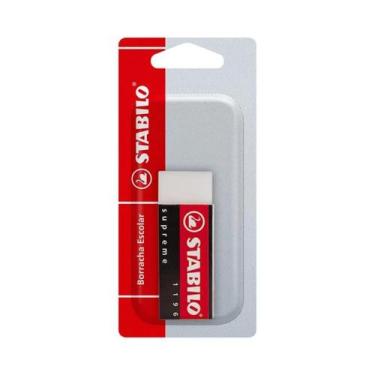 Imagem de Borracha técnica branca supreme Stabilo pequena - Stabilo Brasil