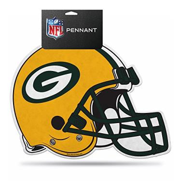 Imagem de Capacete de futebol americano NFL Green Bay Packers com recorte de molde para decoração