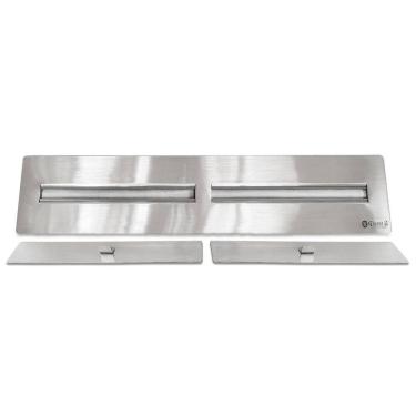 Imagem de Lareira Ecológica Classe A Álcool -Queimador 94Cm  2X40Cm 