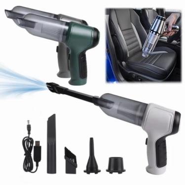 Imagem de Mini Aspirador Portátil Para Carro 3 Em 1 USB - ROMI