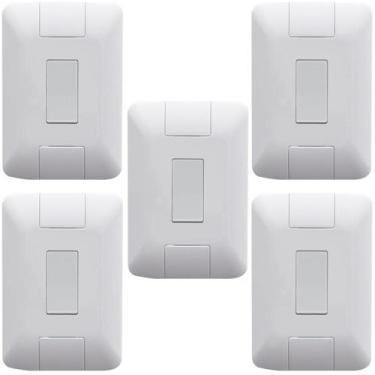 Imagem de 5 Conjunto Aria 4x2 1 Pulsador Campainha Vertical Tramontina