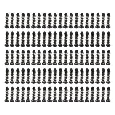 Imagem de Pino de montagem do dissipador de calor,100 unidades de clipe de montagem útil Pinos de montagem, clipe de montagem de plástico para ventiladores do dissipador de calor do cooler da CPU, clipe de mon