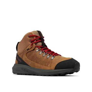 Imagem de Columbia Tênis masculino Trailstorm Crest Mid impermeável para caminhada, Alce/preto, 40
