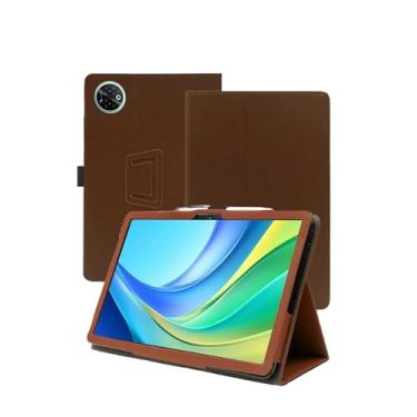 Imagem de Capa para tablet inteligente DOOGEE Tab E3 Max, Android 15, 35.6 cm, capa de couro premium WUNIAK para tablet Doogee Tab E3 Max, Android 15, Smart Tablet de 14 polegadas com alça de mão para tablet