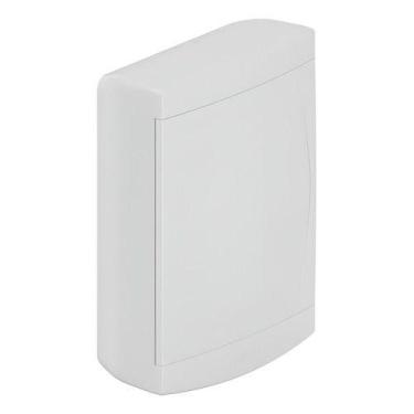 Imagem de Quadro de Distribuição Sobrepor PVC 12 / 16 Disjuntores Sem Barramento