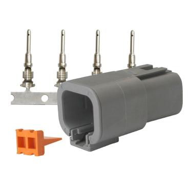 Imagem de Kit de reparo Pacer DTP Deutsch Receptacle 14-12 AWG (4 posições)