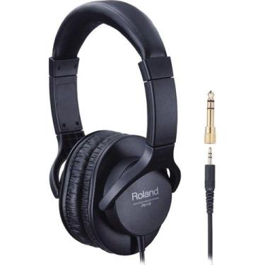 Imagem de Headphone Fone De Ouvido Roland RH5 Com Adaptador