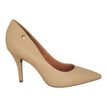 Imagem de Scarpin Scarpan Feminino Vizzano Alto Salto Elegante 1184.1101, Bege, 