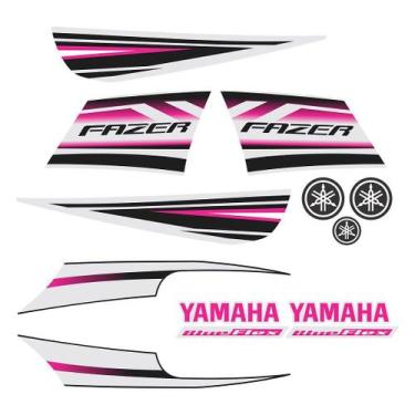 Imagem de Protetor Adesivo Tank Pad Yamaha Fazer 250 2013 a 2015 - Cromo Sign