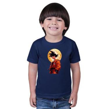 Imagem de Blusa de manga infantil Estampado Dragon Ball - marcelo, Azul, 2