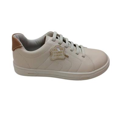 Imagem de Tênis Pegada Feminino Novissimo Verão 2026, 35, Bege