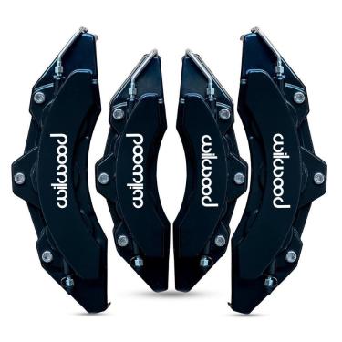 Imagem de Capa De Pinça De Freio Para Wilwood Preta 2 Pares + Cola 50G