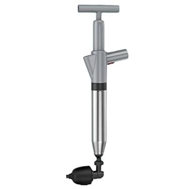 Imagem de Kits de êmbolo de pressão de ar, desentupidor de vaso sanitário portátil de alta pressão, equipamento de draga pneumática manual funciona em segundos para limpar banheiros, ralos de chuveiro, pia de