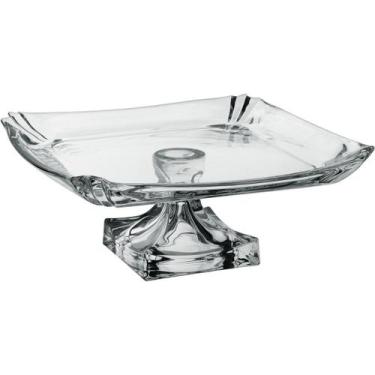 Imagem de CENTRO MESA FRUTEIRA HOME&CO COM PE VIDRO 12x31x31cm TRANSPARENTE