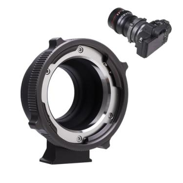 Imagem de Zopsc Adaptador de Montagem de Lente PL E para Câmeras de Série de Montagem Nex E, Controle de Abertura Automática, Anel de Conversor de Montagem na Câmera para Nex5r Nex3 Nex7 A6500