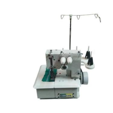 Imagem de Máquina De Costura Galoneira Semi Industrial Bracob 2agulhas, Branco, 