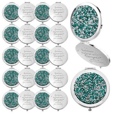 Imagem de Compact Mirror Rowest Inspirational Às vezes você é incrível - Roowest