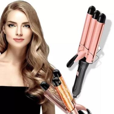 Imagem de Cacheador Modelador Cachos Triondas Ondulador 25Mm