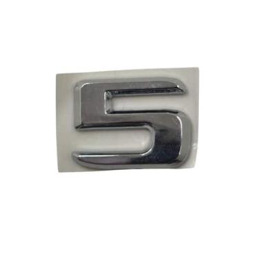 Imagem de Letra 5 Número Emblema Logo da Tampa Traseira Porta Malas Merced Gla45