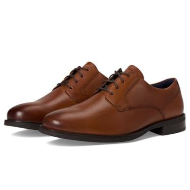 Imagem de Cole Haan Sapato Oxford masculino de bico liso Bedford, British Tan/Java, 43