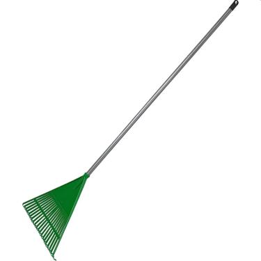 Imagem de Vassouras Rastelo de Plástico Jardim Grama Sem Cabo