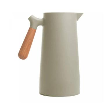 Imagem de Garrafa Térmica De Plástico Com Termômetro Menta Nórdica 1L