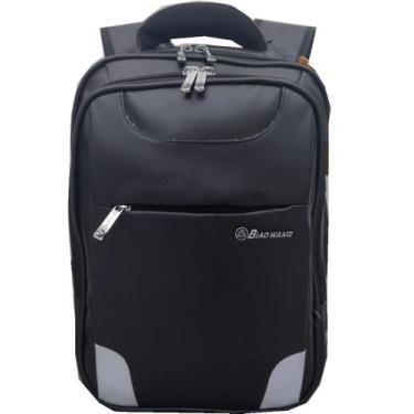 Imagem de Mochila Masculina Feminina Impermeável Faculdade Notebook Alça Reforça